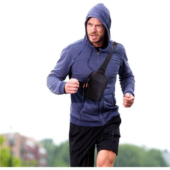 Chest Mini Sling Bag Waterproof Crossbody Bag Lightweight Casual Phone Bag - Picture 4 of 6